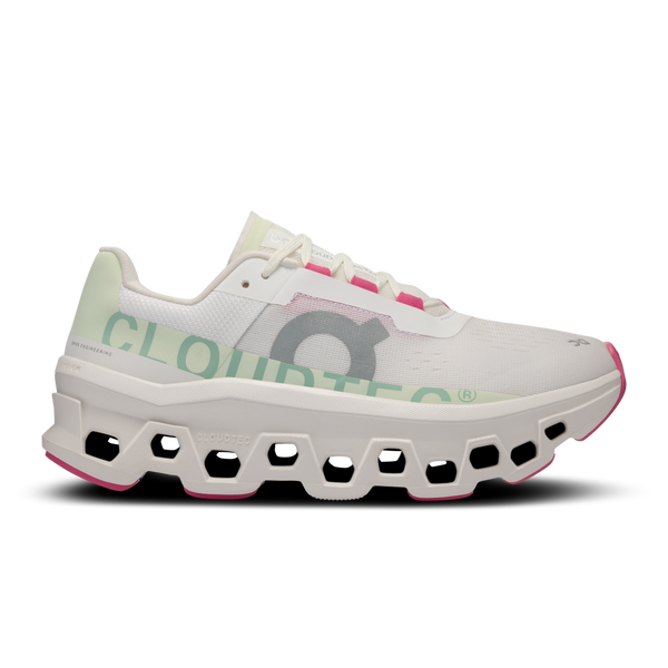 Cloudmonster Women's Shoes - White / Lima - Sneakerofhome - On Running - discount sneaker