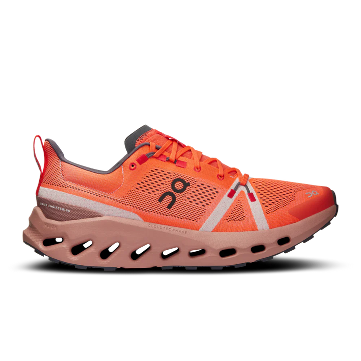 Cloudsurfer Trail Women's Shoes - Flame / Dustrose - Sneakerofhome - On Running - discount sneaker