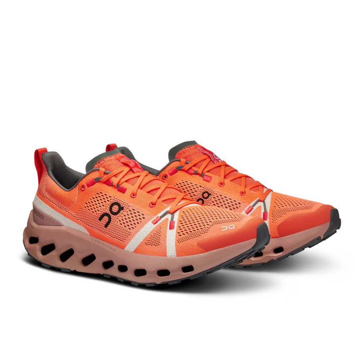 Cloudsurfer Trail Women's Shoes - Flame / Dustrose - Sneakerofhome - On Running - discount sneaker