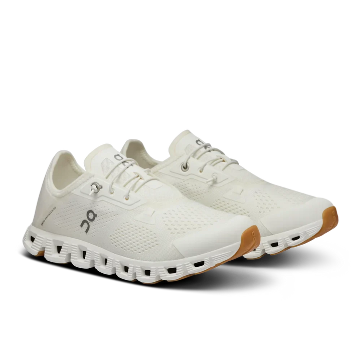 Cloud 5 Coast Women's Shoes - All White - Sneakerofhome - On Running - discount sneaker