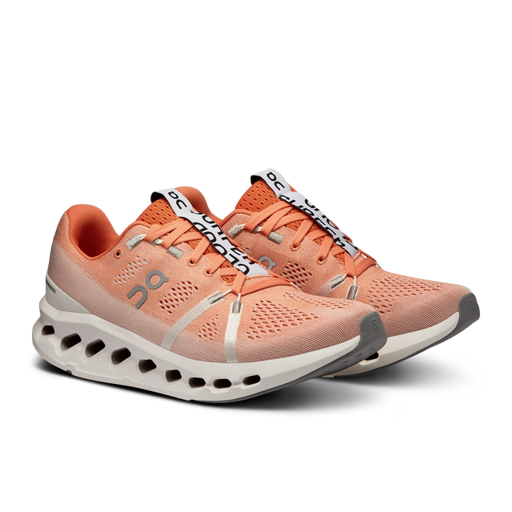 Cloudsurfer Women's Shoes - Flame / White - Sneakerofhome - On Running - discount sneaker