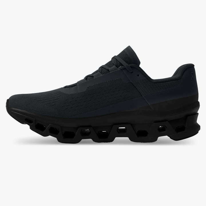 Cloudmonster Men's Shoes - All Black - Sneakerofhome - On Running - discount sneaker