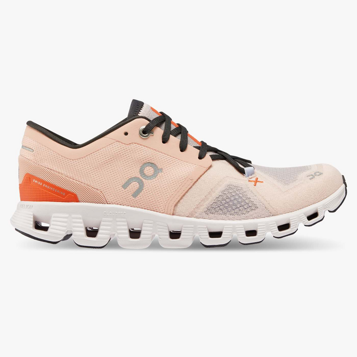 Cloud X 3 Women's Shoes - Rose / Sand - Sneakerofhome - On Running - discount sneaker