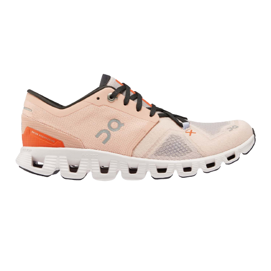 Cloud X 3 Women's Shoes - Rose / Sand - Sneakerofhome - On Running - discount sneaker