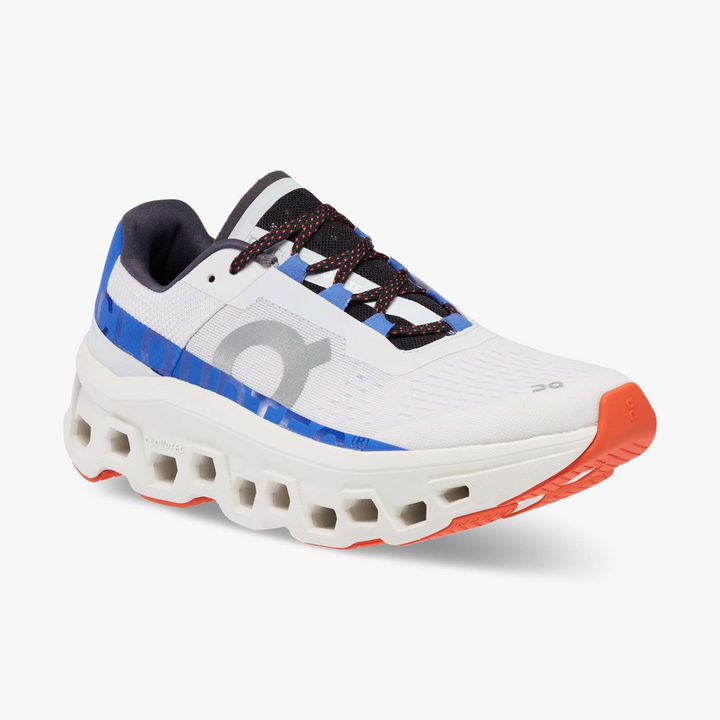 Cloudmonster Women's Shoes - Frost / Cobalt - Sneakerofhome - On Running - discount sneaker