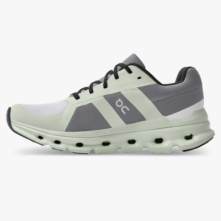 Cloudrunner Women's Shoes - Frost / Aloe - Sneakerofhome - On Running - discount sneaker